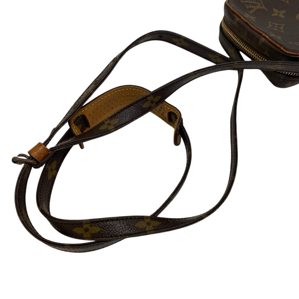 LOUIS VUITTON Shoulder Bag M45268 Monogram canvas, leather Brown Monogram Mini Danube