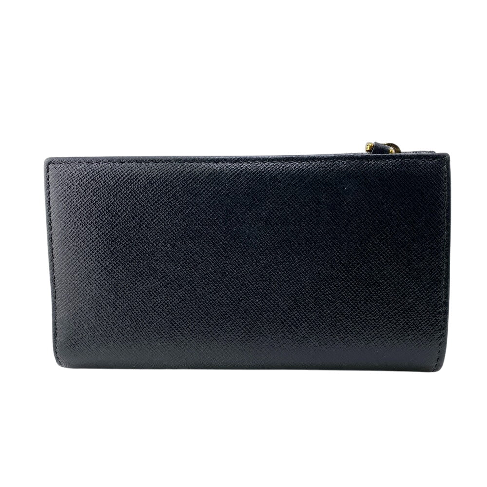 PRADA Bifold Wallet 1ML009 leather black Safiano