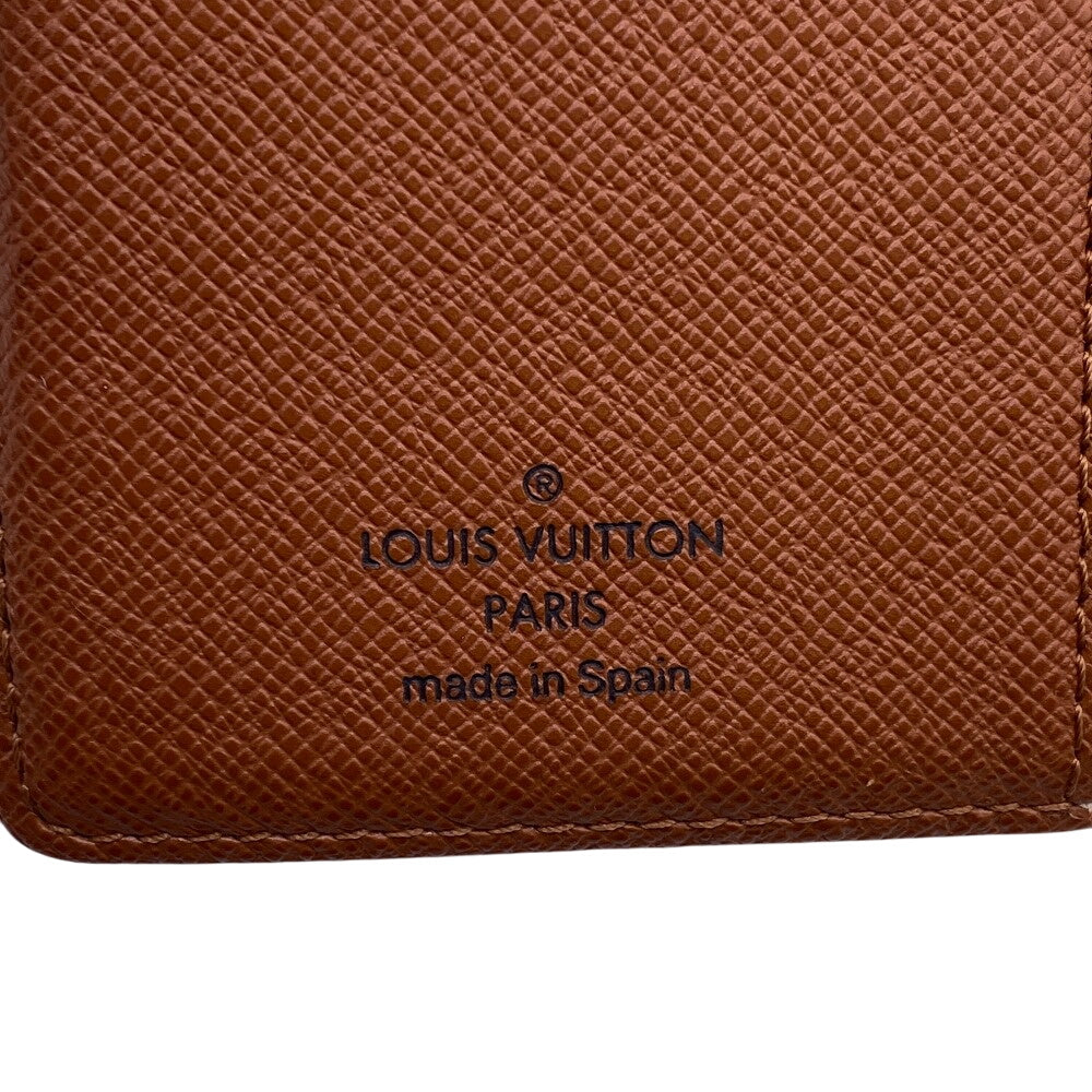 LOUIS VUITTON Notebook cover R20005 Leather, Brown Brown Monogram Agenda PM