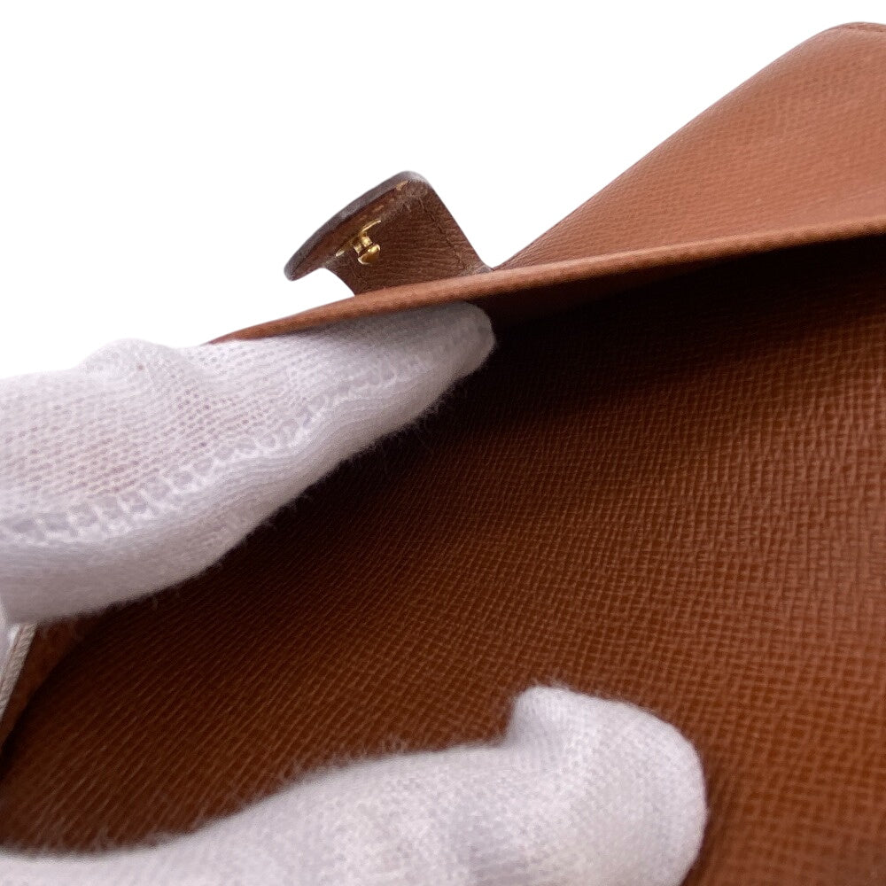 LOUIS VUITTON Notebook cover R20005 Leather, Brown Brown Monogram Agenda PM