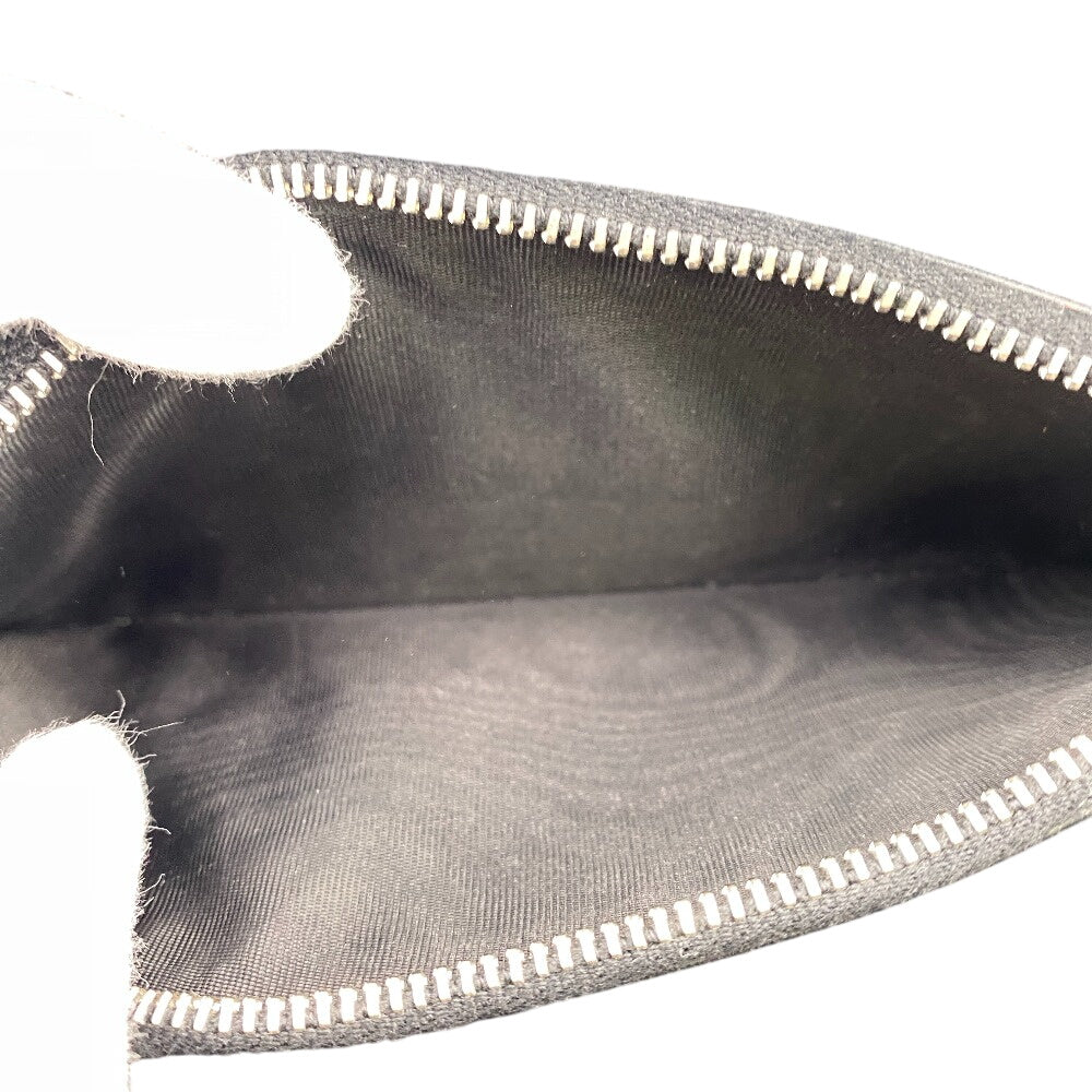 PRADA Long Wallet Purse Nylon black Test Heart Jewel Wallet