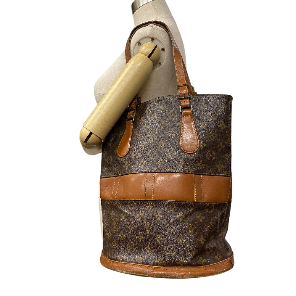 LOUIS VUITTON Shoulder Bag T42238 Monogram Brown Monogram BucketPM