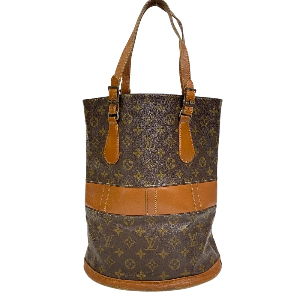 LOUIS VUITTON Shoulder Bag T42238 Monogram Brown Monogram BucketPM