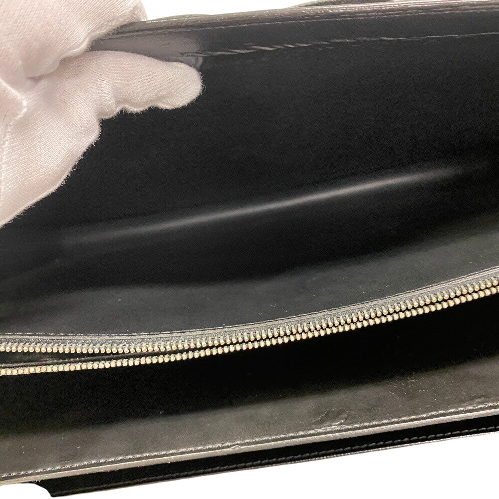 LOUIS VUITTON Business bag M30802 Taiga Leather black Taiga SELVIET Kazan