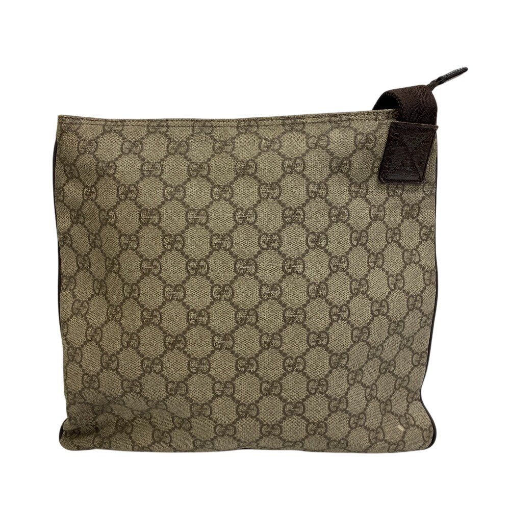 GUCCI Shoulder Bag 141626 canvas beige GG Supreme
