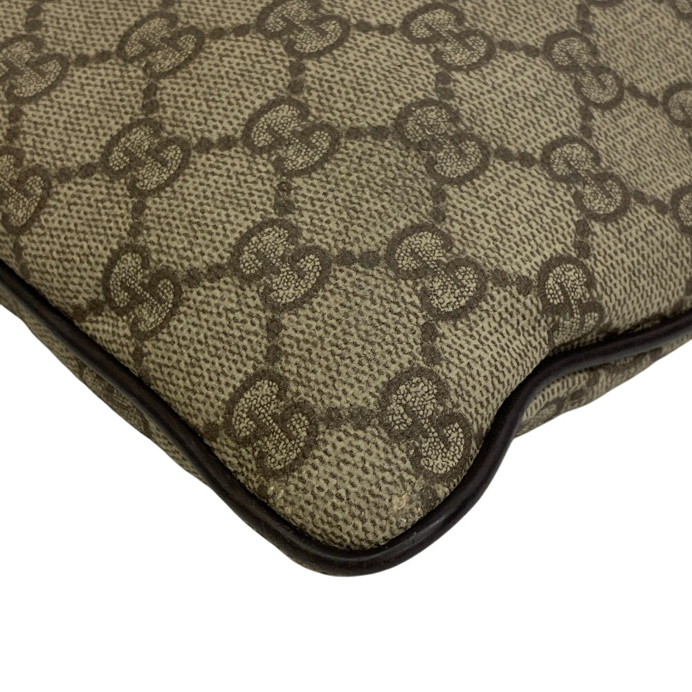 GUCCI Shoulder Bag 141626 canvas beige GG Supreme