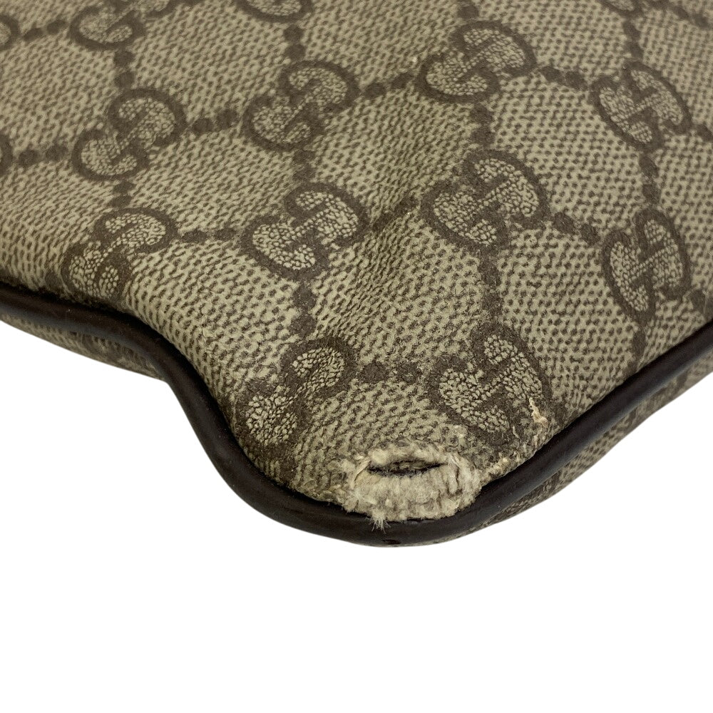 GUCCI Shoulder Bag 141626 canvas beige GG Supreme