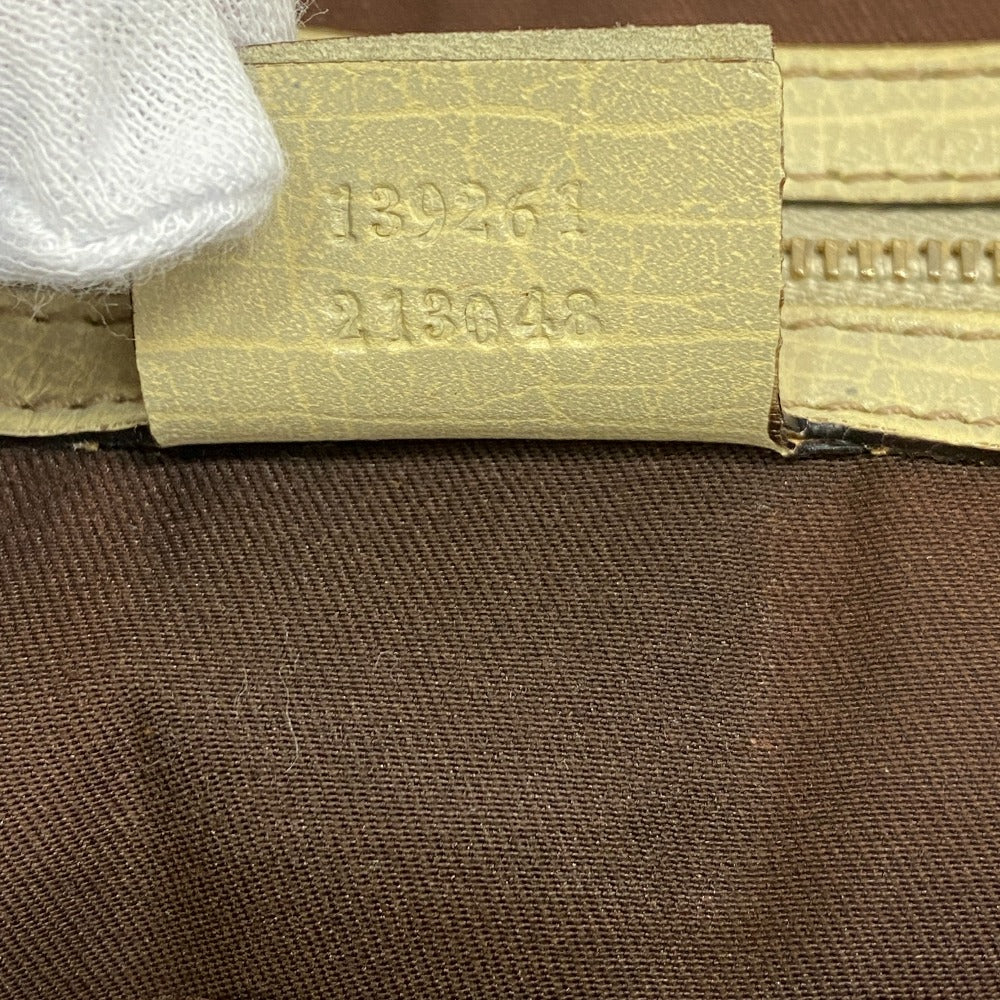 GUCCI Tote Bag 139261 GG canvas Brown Sherry