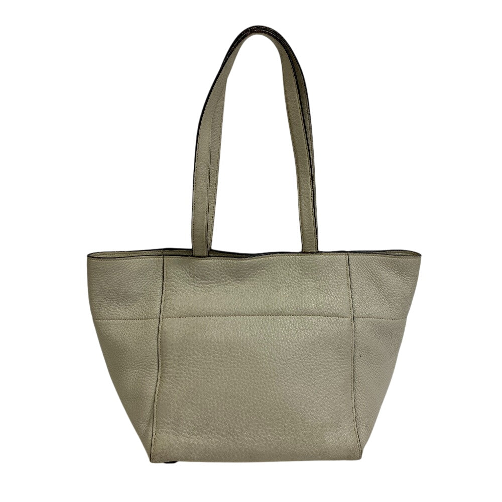PRADA Tote Bag BR5092 Calfskin white Vitello Dyno