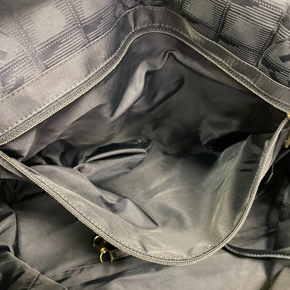 CHANEL Tote Bag Nylon black New Travel Line MM