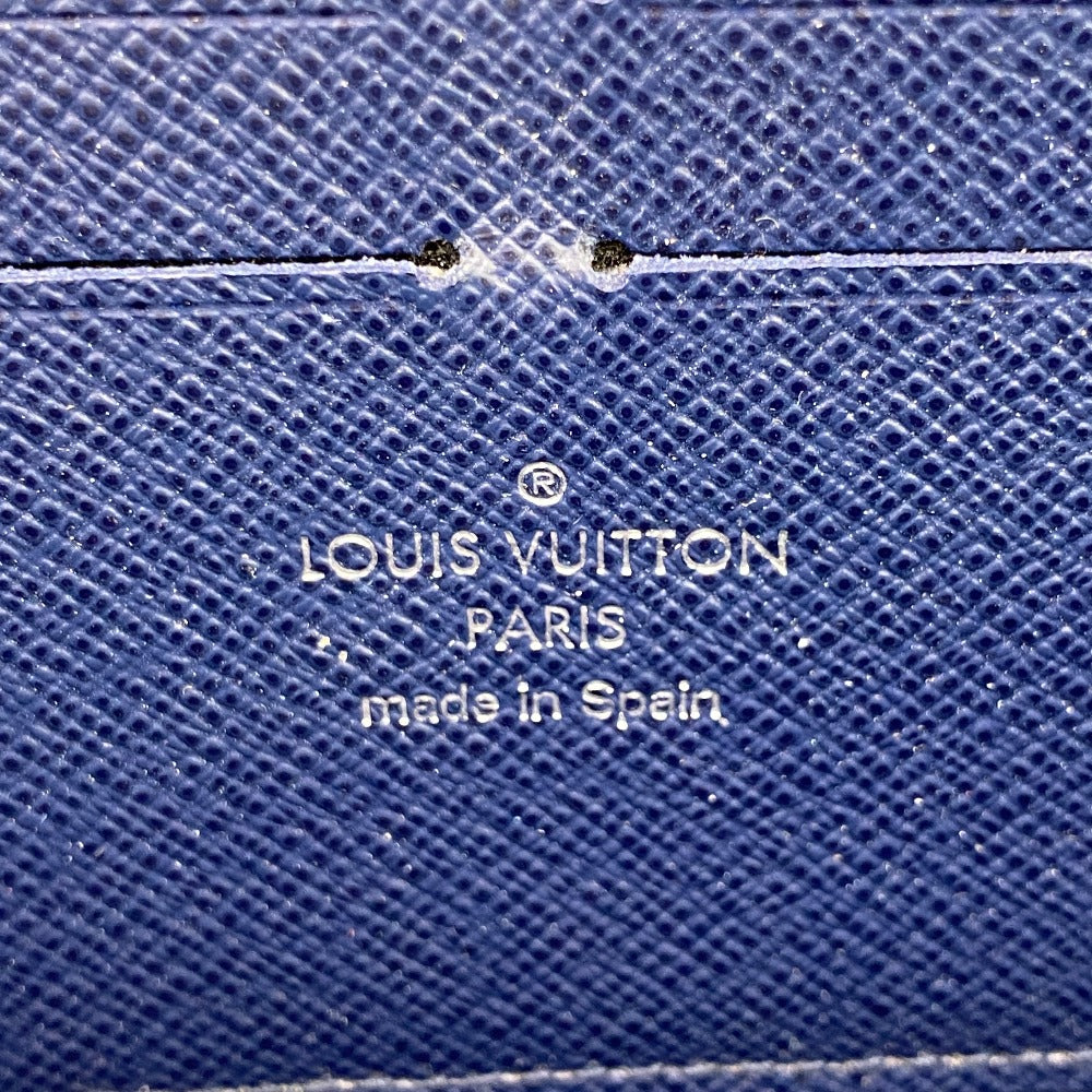 LOUIS VUITTON Long Wallet Purse M60307 leather Navy Epi Zippy wallet