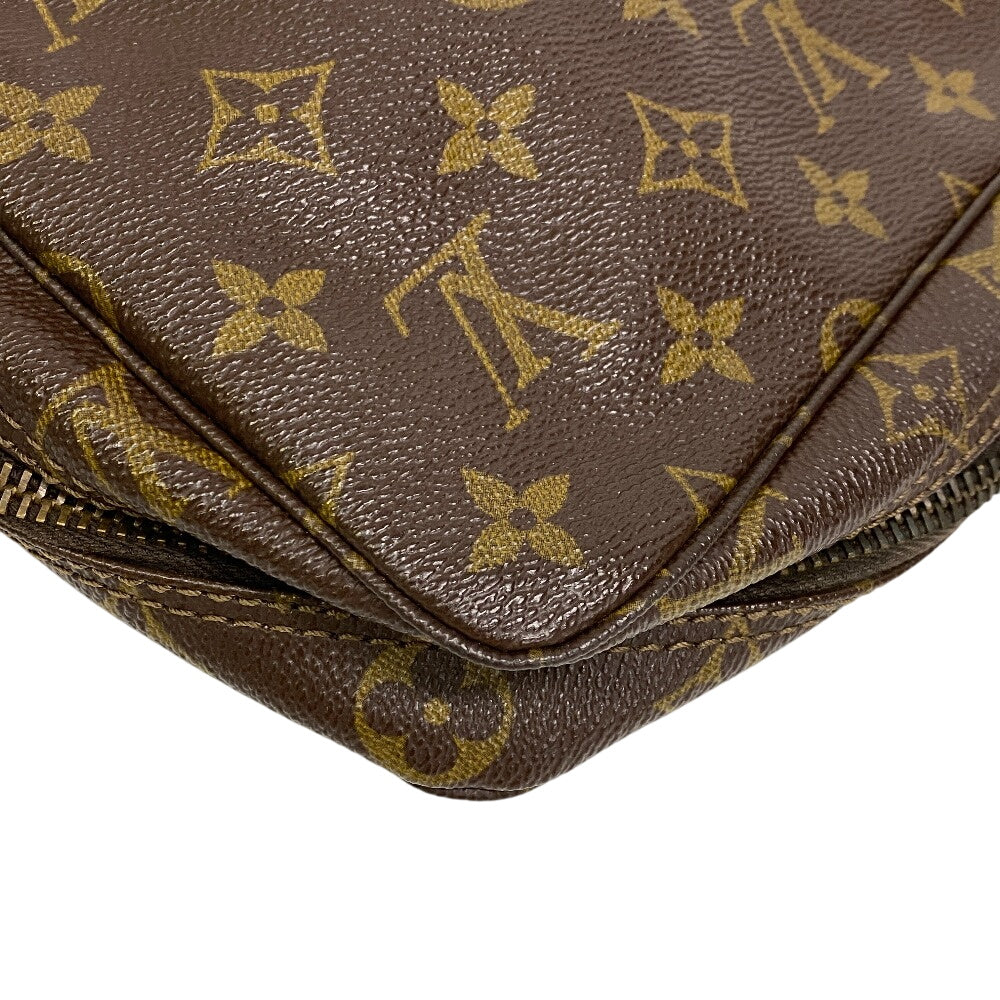 LOUIS VUITTON Clutch bag M47524 leather Brown Monogram Truth Cracking T 23