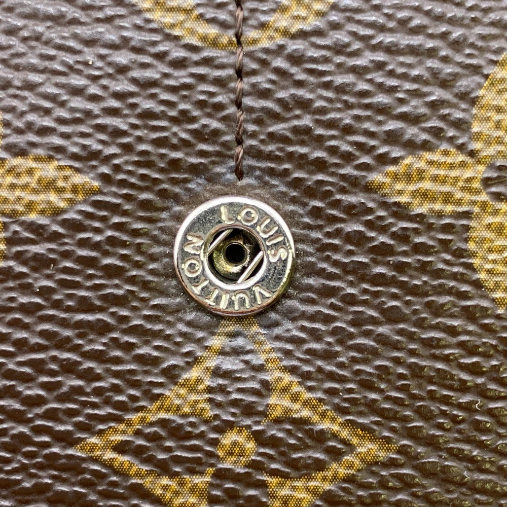 LOUIS VUITTON Long Wallet Purse M6049G leather Brown Monogram epi Portefeuille Marie Luron