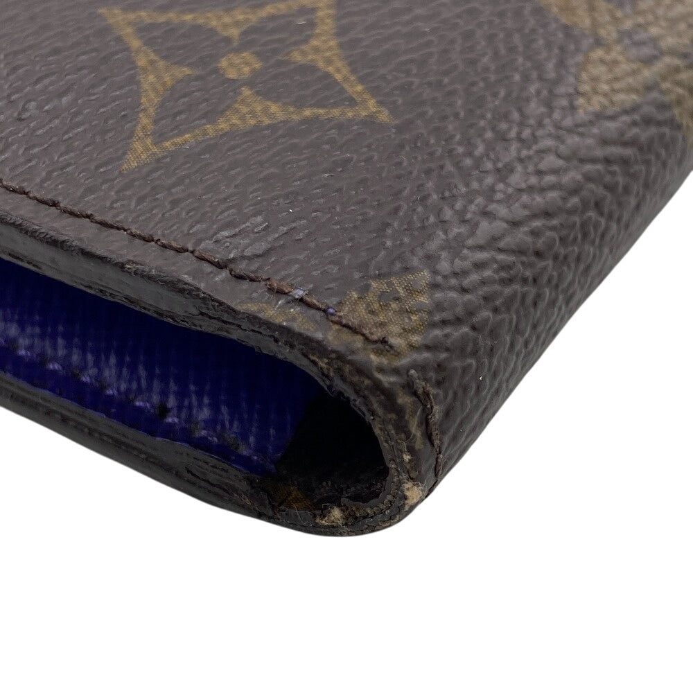 LOUIS VUITTON Long Wallet Purse M6049G leather Brown Monogram epi Portefeuille Marie Luron