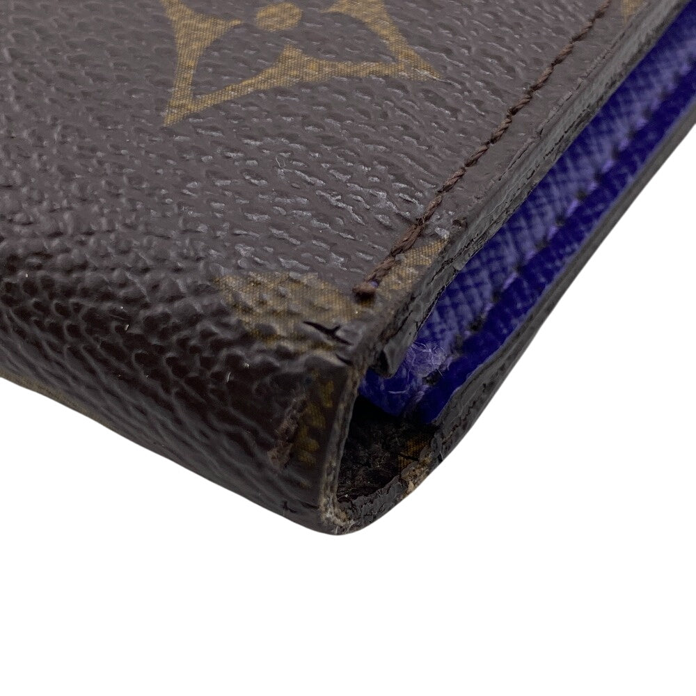 LOUIS VUITTON Long Wallet Purse M6049G leather Brown Monogram epi Portefeuille Marie Luron