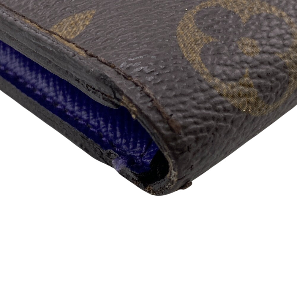 LOUIS VUITTON Long Wallet Purse M6049G leather Brown Monogram epi Portefeuille Marie Luron