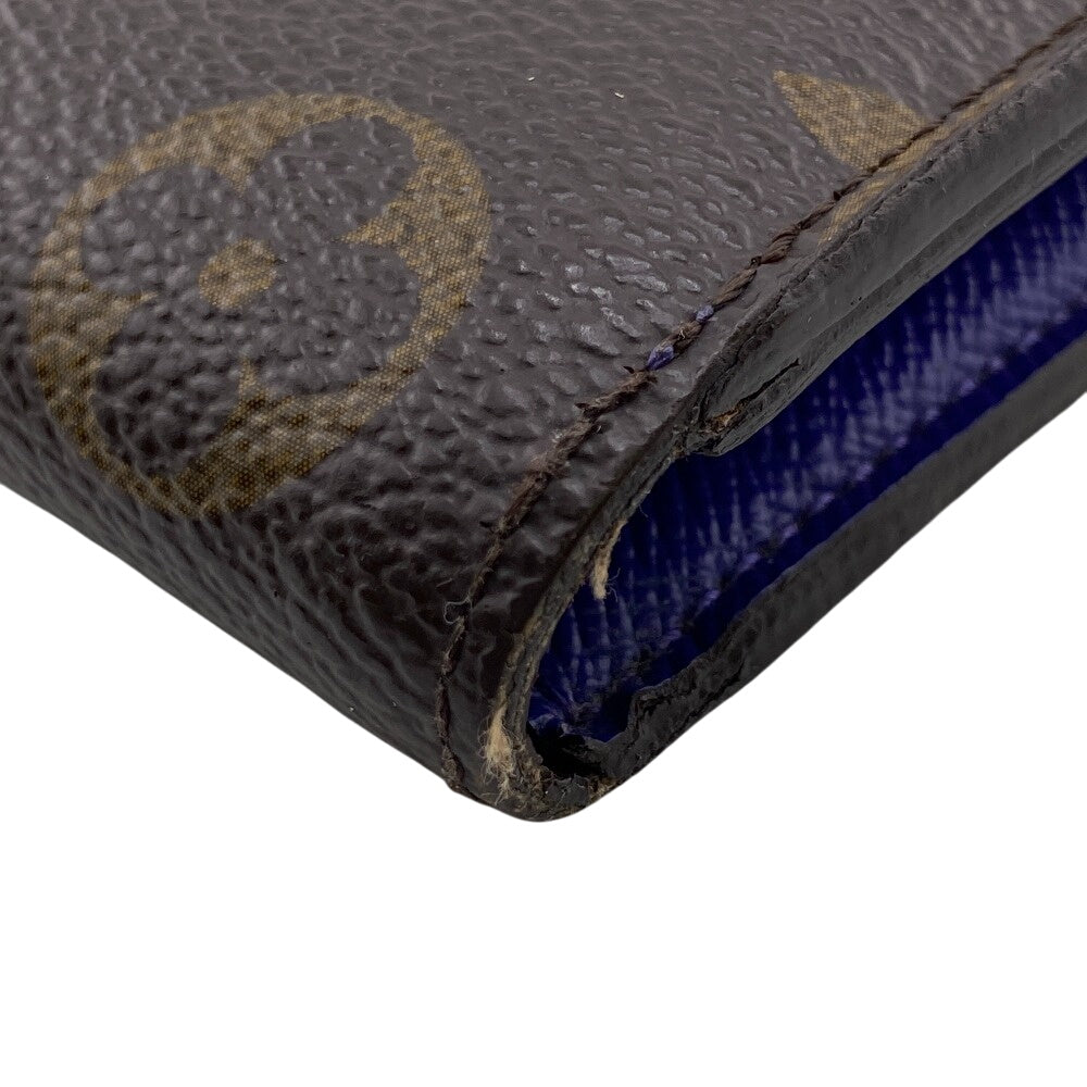 LOUIS VUITTON Long Wallet Purse M6049G leather Brown Monogram epi Portefeuille Marie Luron