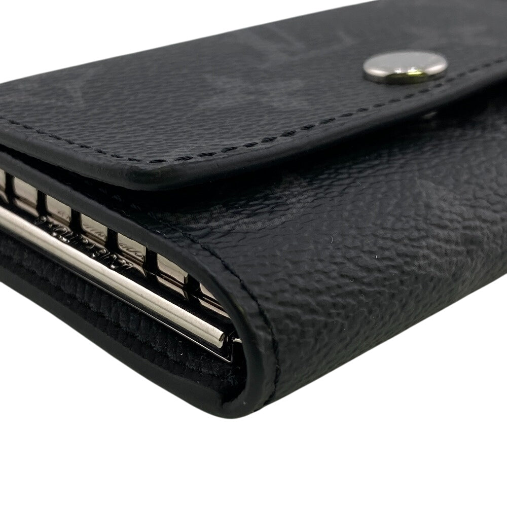 LOUIS VUITTON Key case Key holder M82603 Monogram Eclipse black Monogram Multicles6