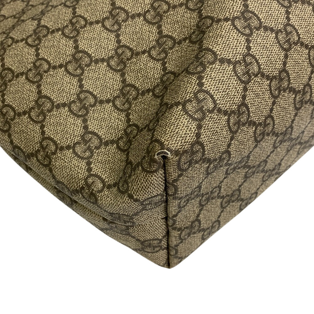 GUCCI Tote Bag 211137 GG Supreme Canvas white GG pattern
