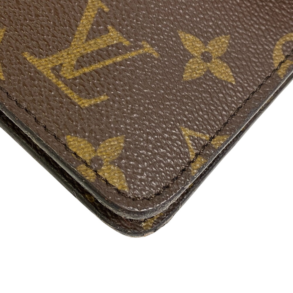 LOUIS VUITTON Shoulder Bag M51815 leather Brown Monogram Double mule