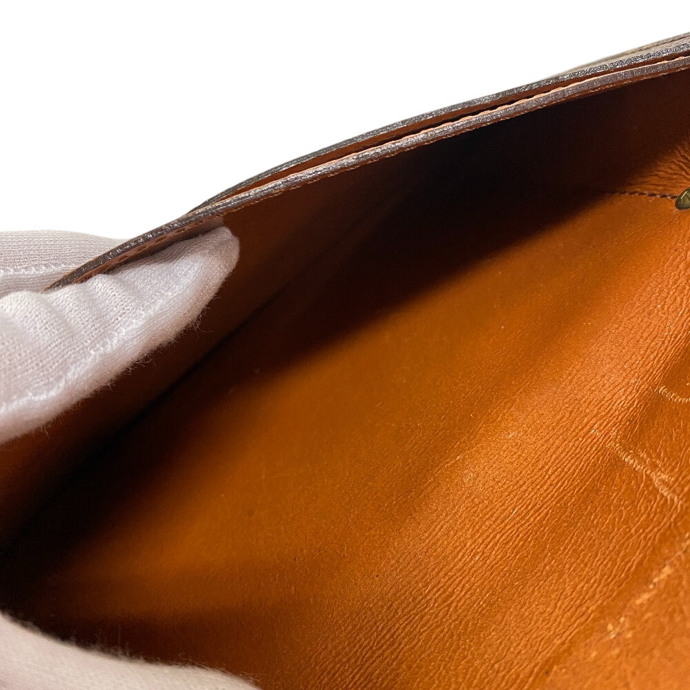 LOUIS VUITTON Shoulder Bag M51815 leather Brown Monogram Double mule