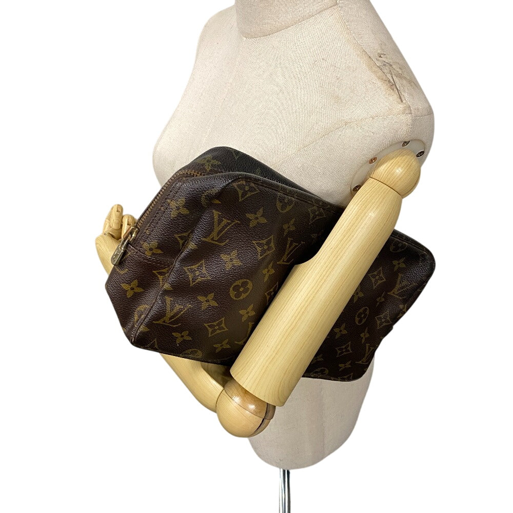 LOUIS VUITTON business bag M47522 leather Brown Monogram Truth Cracking Ty 28