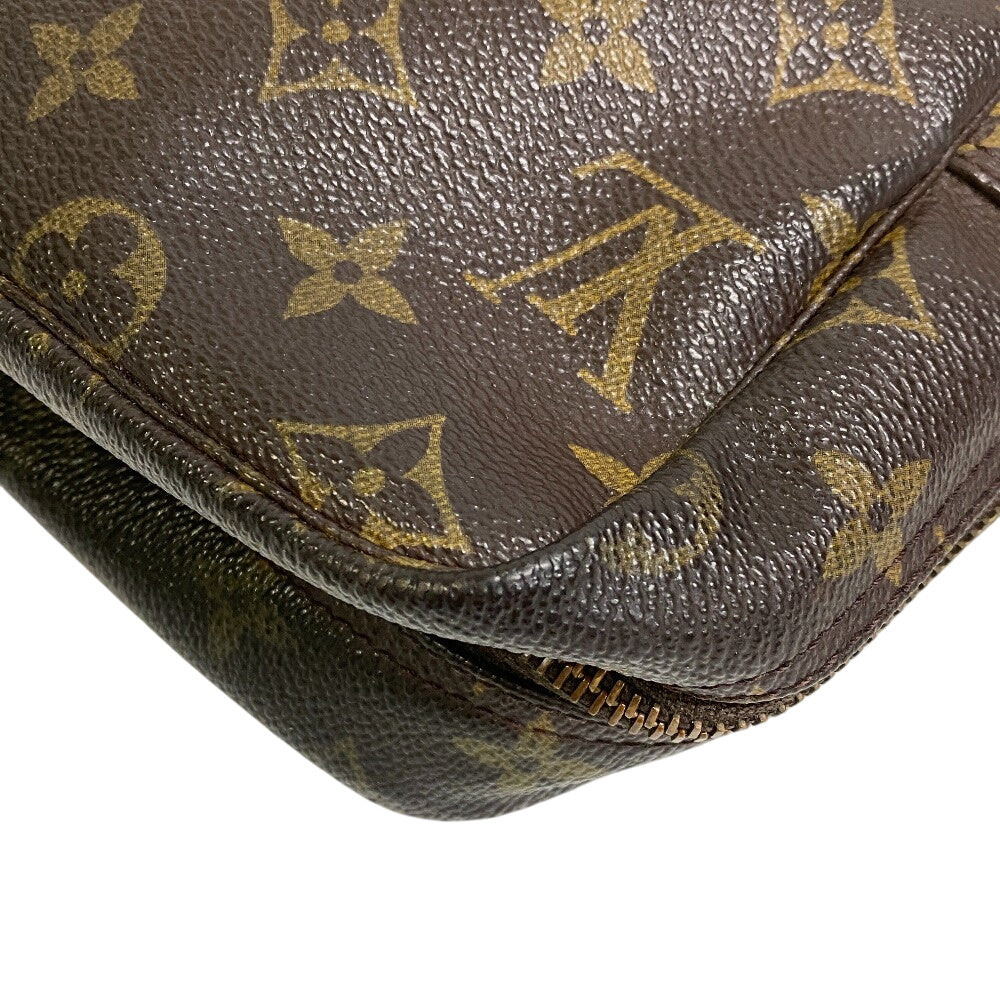LOUIS VUITTON business bag M47522 leather Brown Monogram Truth Cracking Ty 28