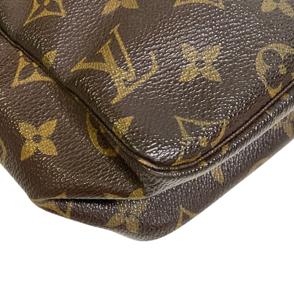 LOUIS VUITTON business bag M47522 leather Brown Monogram Truth Cracking Ty 28