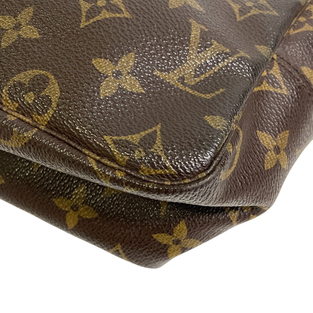 LOUIS VUITTON business bag M47522 leather Brown Monogram Truth Cracking Ty 28