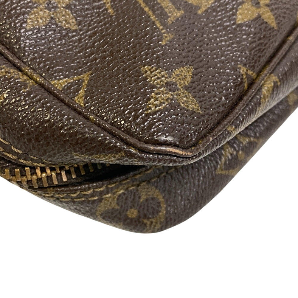 LOUIS VUITTON business bag M47524 leather Brown Monogram Truth Cracking T 23