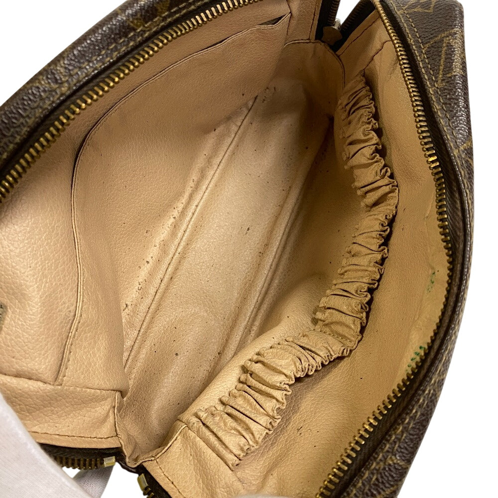 LOUIS VUITTON business bag M47524 leather Brown Monogram Truth Cracking T 23