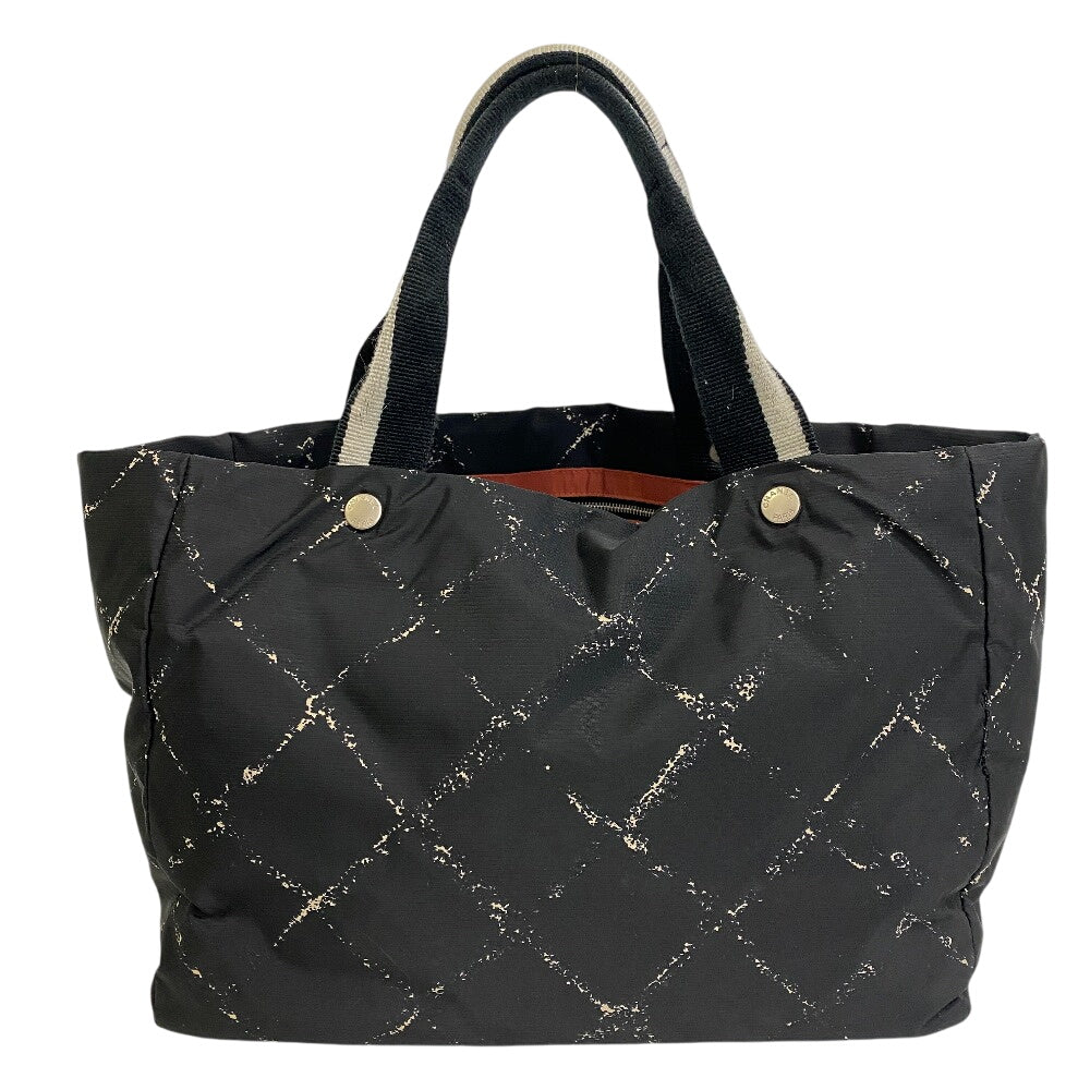 CHANEL Tote Bag Nylon black Old travel line MMTote Bag