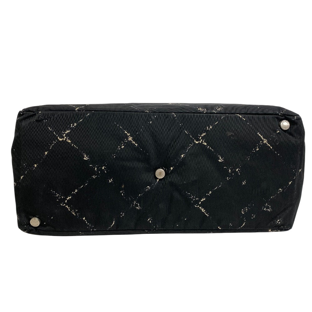 CHANEL Tote Bag Nylon black Old travel line MMTote Bag
