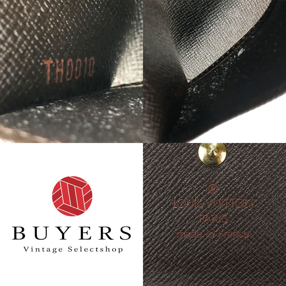 LOUIS VUITTON Key case Key holder N62631 Damier Brown Multicles4