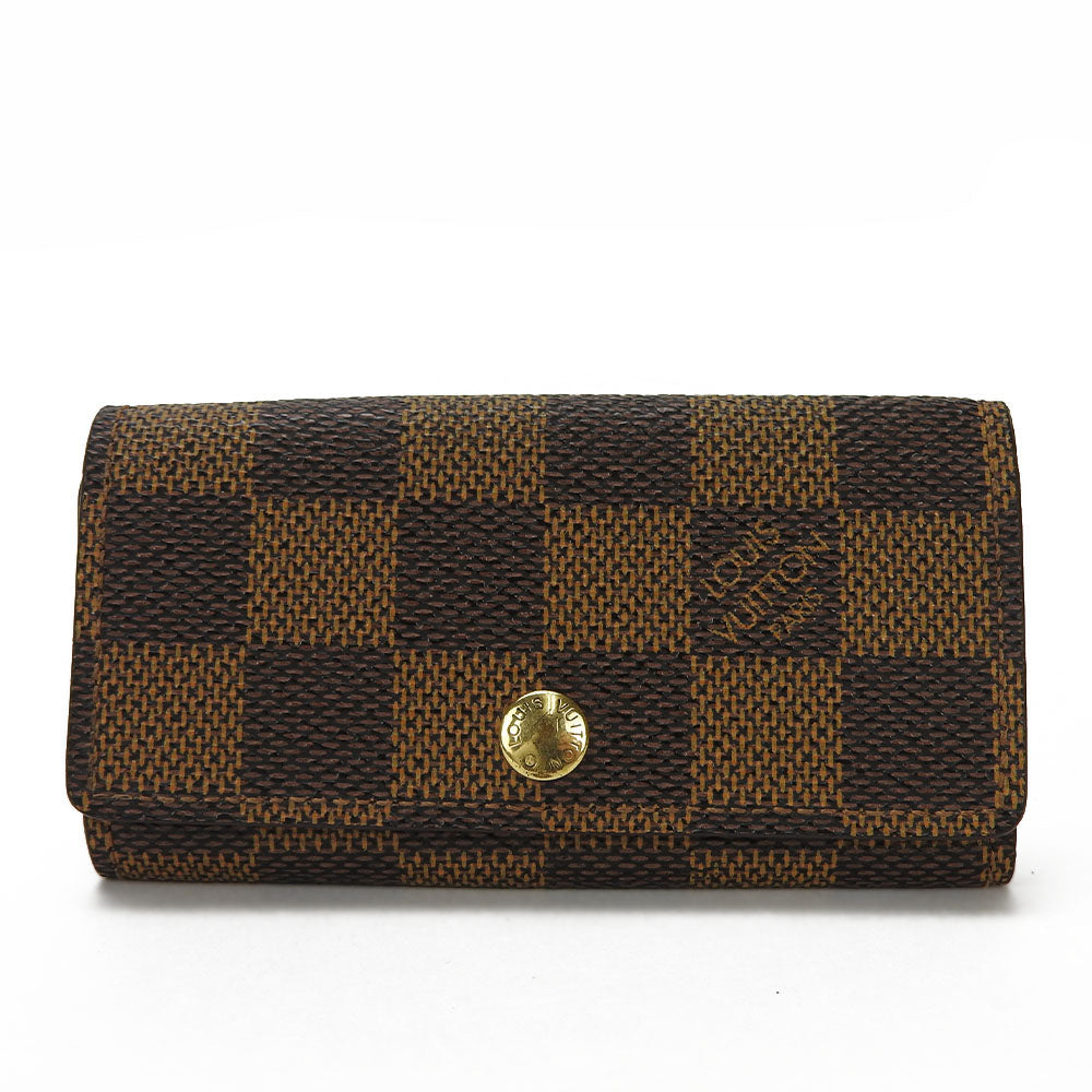 LOUIS VUITTON Key case Key holder N62631 Damier Brown Multicles4