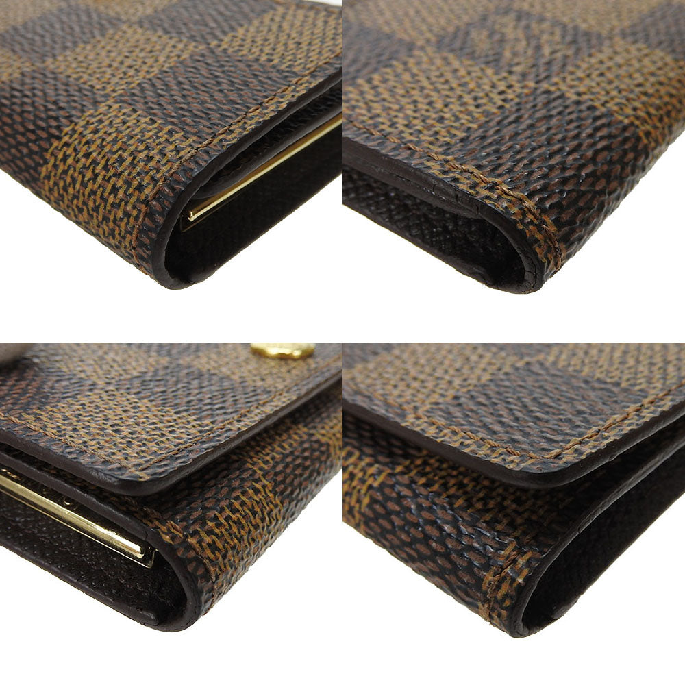 LOUIS VUITTON Key case Key holder N62631 Damier Brown Multicles4