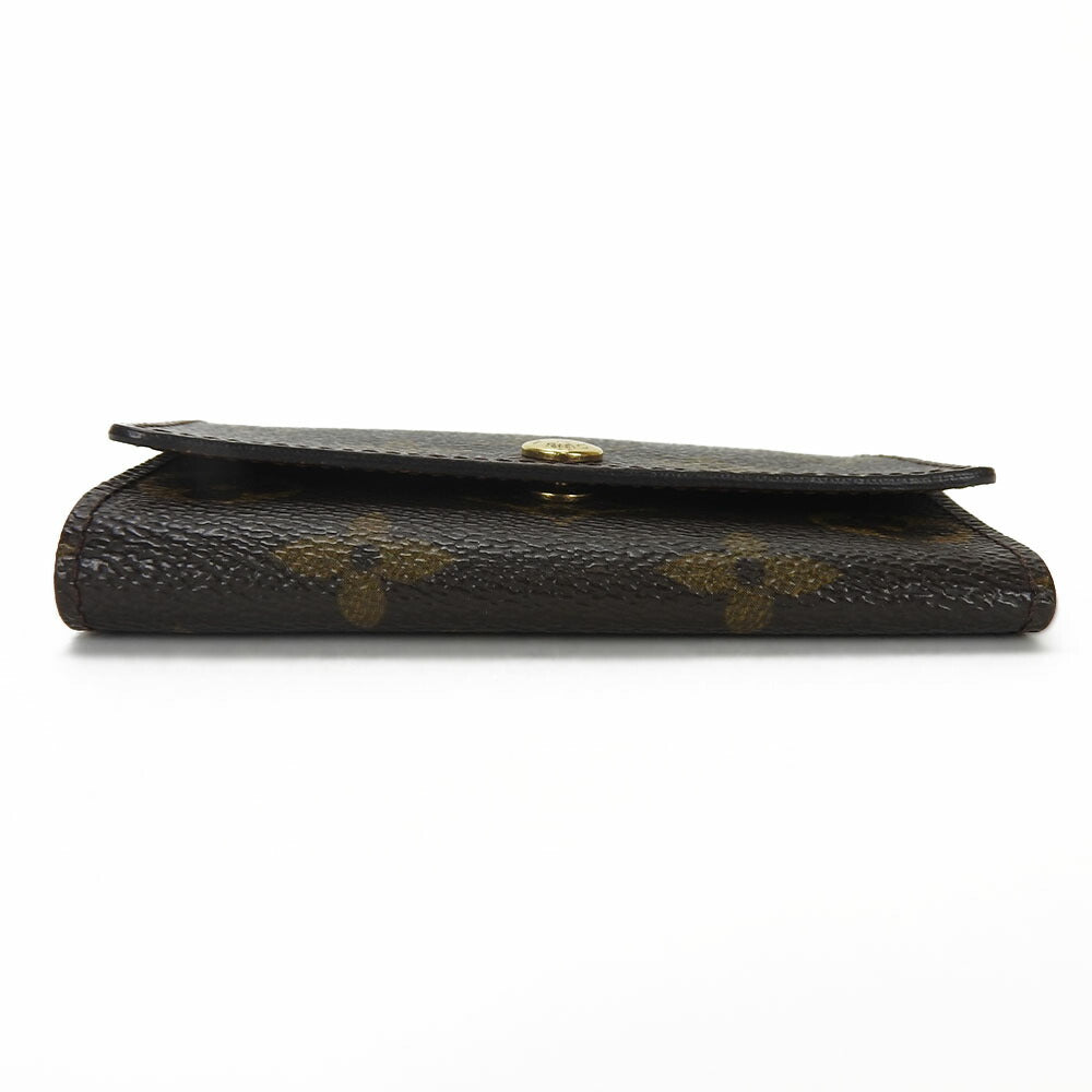 LOUIS VUITTON Key case Key holder M62630 Monogram canvas, leather Brown Multicles6