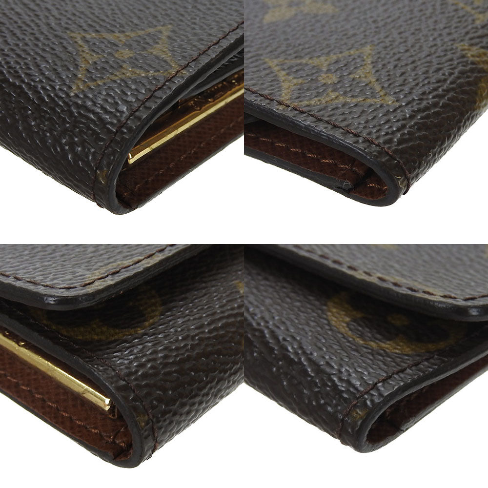 LOUIS VUITTON Key case Key holder M62630 Monogram canvas, leather Brown Multicles6