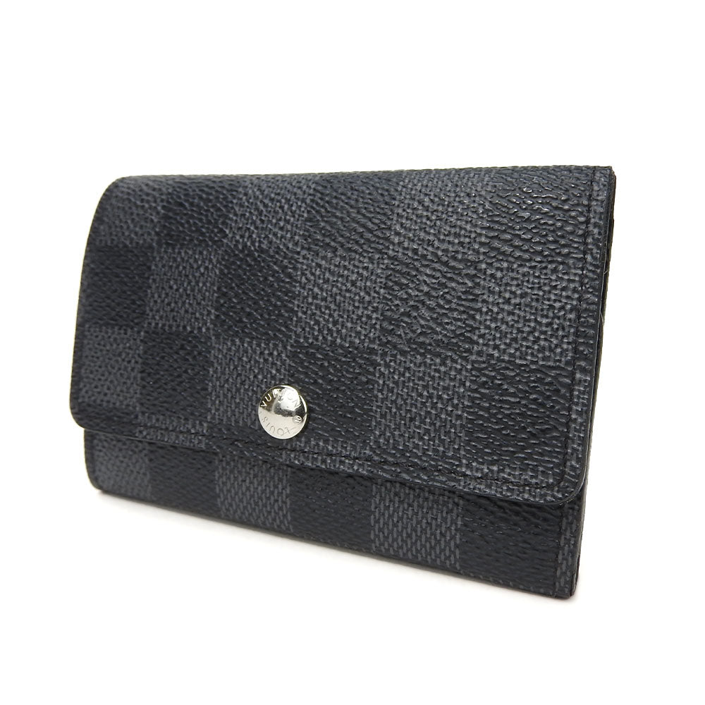 LOUIS VUITTON Key case Key holder N62662 Damier Grafitte black