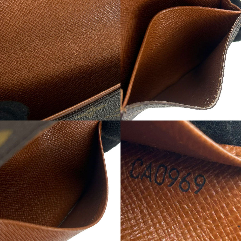 LOUIS VUITTON Card Case M62920 Monogram Brown Annevelt Cult de Visit