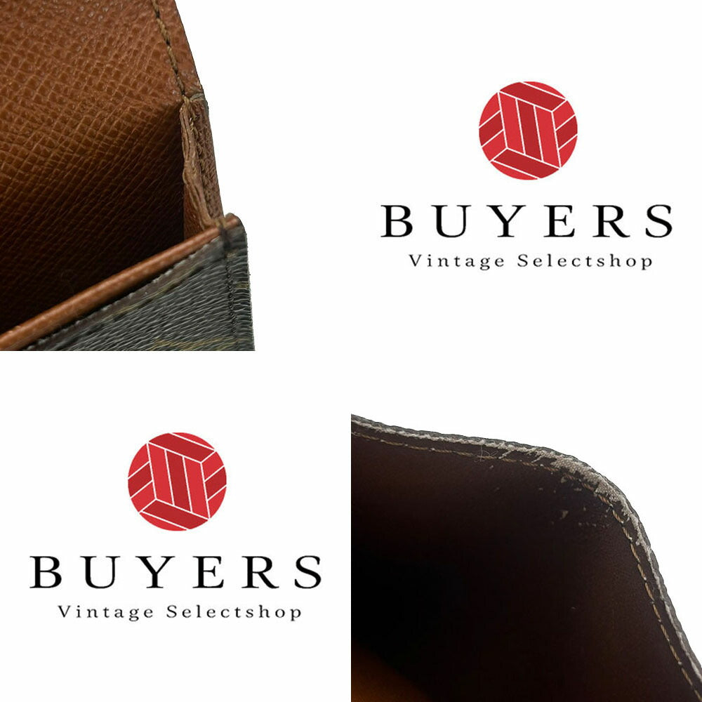LOUIS VUITTON Card Case M62920 Monogram Brown Annevelt Cult de Visit