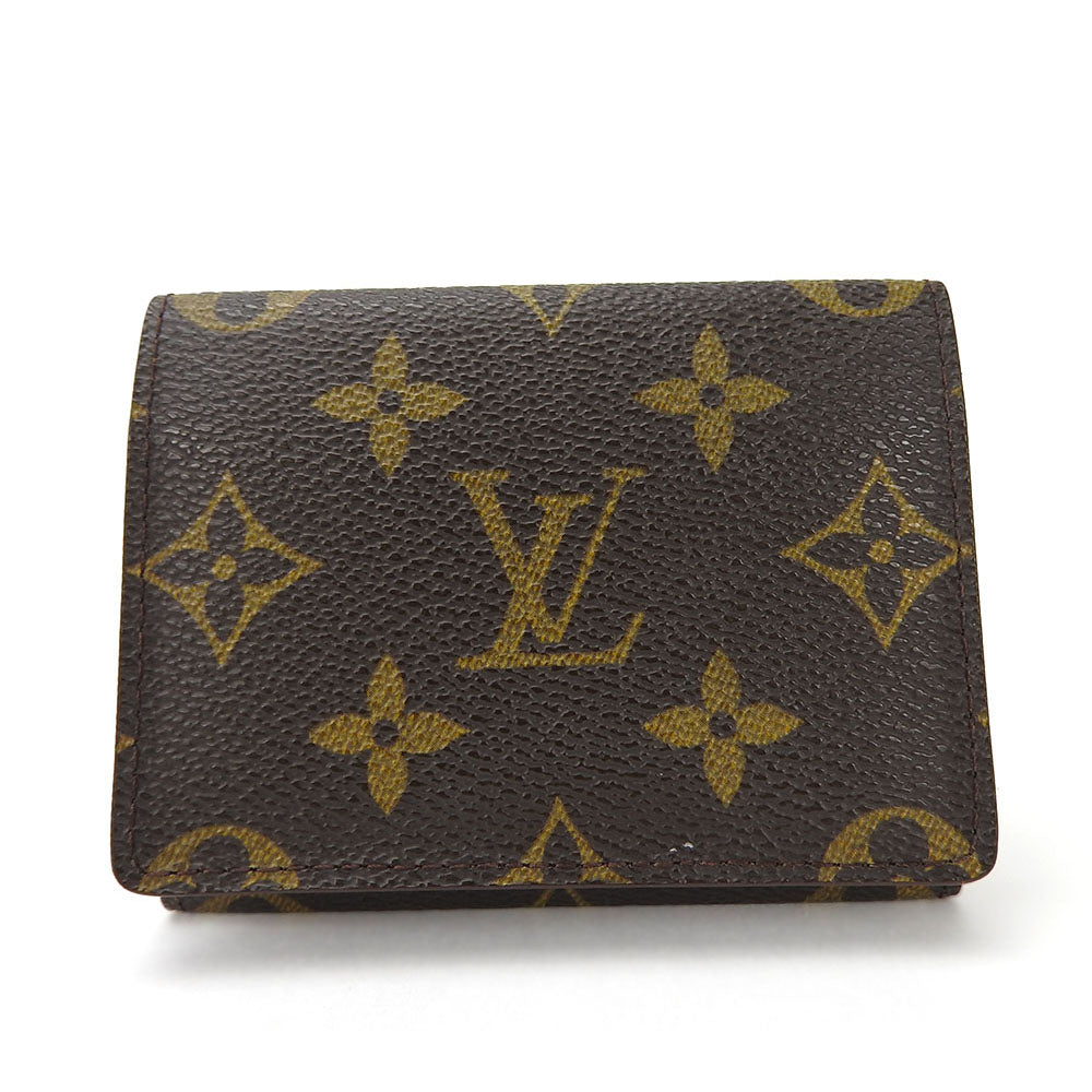 LOUIS VUITTON Card Case M62920 Monogram Brown Annevelt Cult de Visit