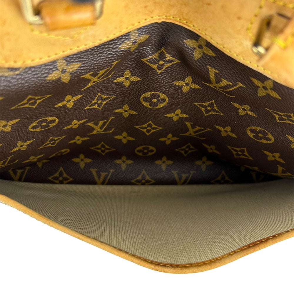 LOUIS VUITTON Handbag M47270 Monogram Brown Deauville