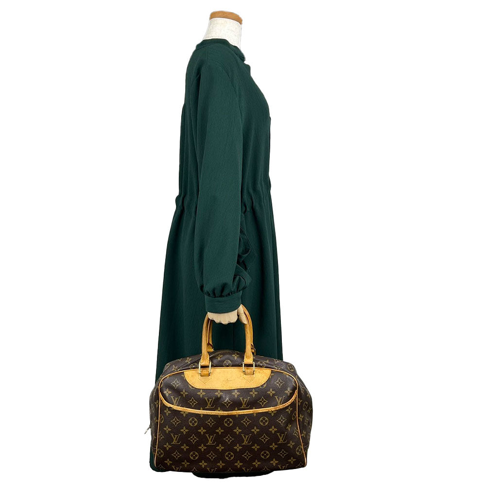 LOUIS VUITTON Handbag M47270 Monogram Brown Deauville