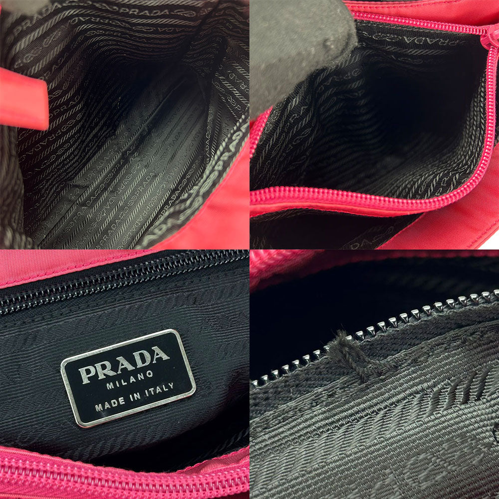 PRADA Handbag B3864 Nylon pink