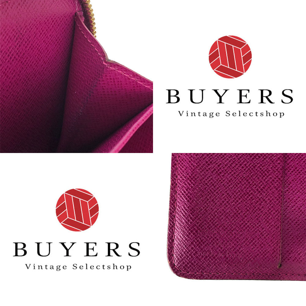 LOUIS VUITTON Bifold Wallet M95188 Monogram Perfo Fuchsia
