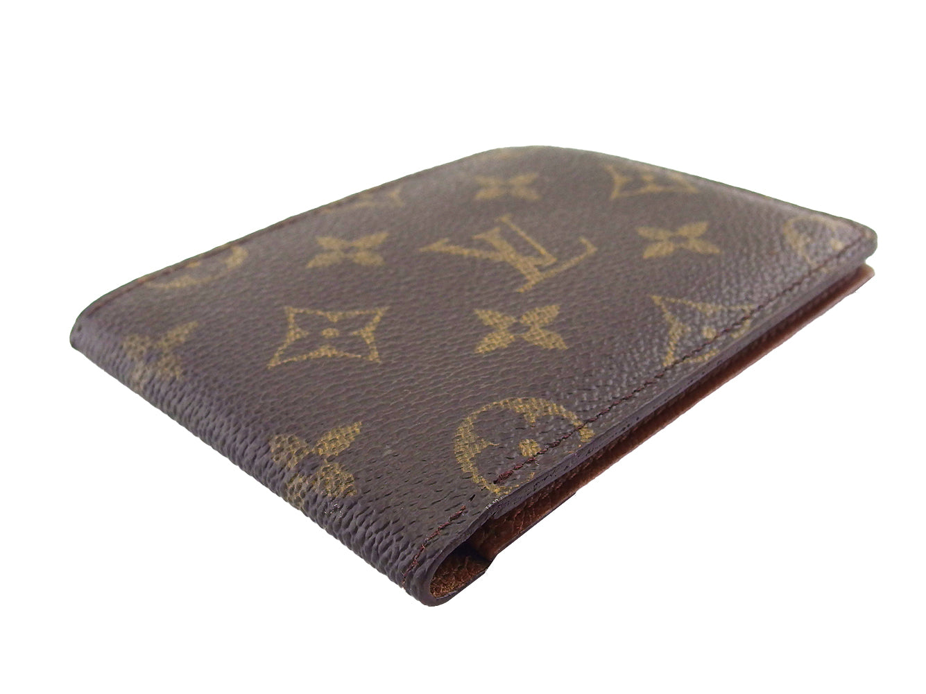 LOUIS VUITTON Bill Compartment M60930 Brown beige Porte Billets9Cartes Crdit