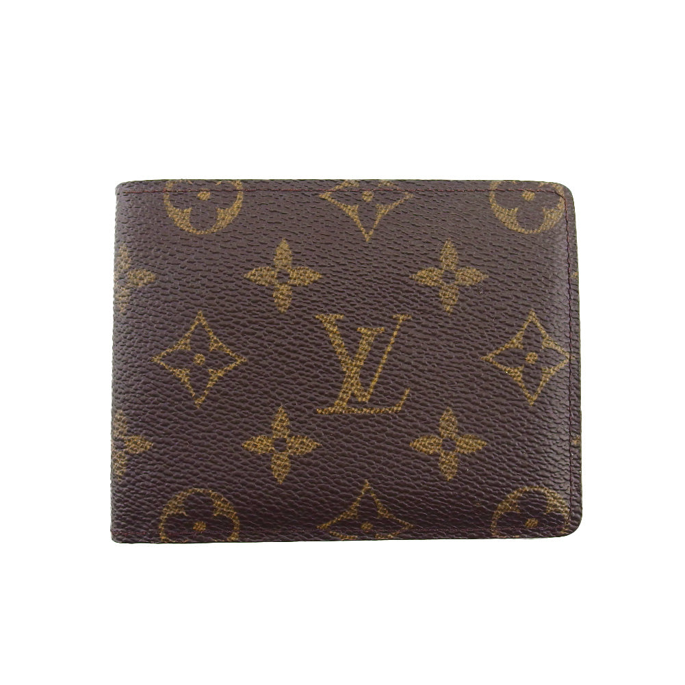 LOUIS VUITTON Bill Compartment M60930 Brown beige Porte Billets9Cartes Crdit