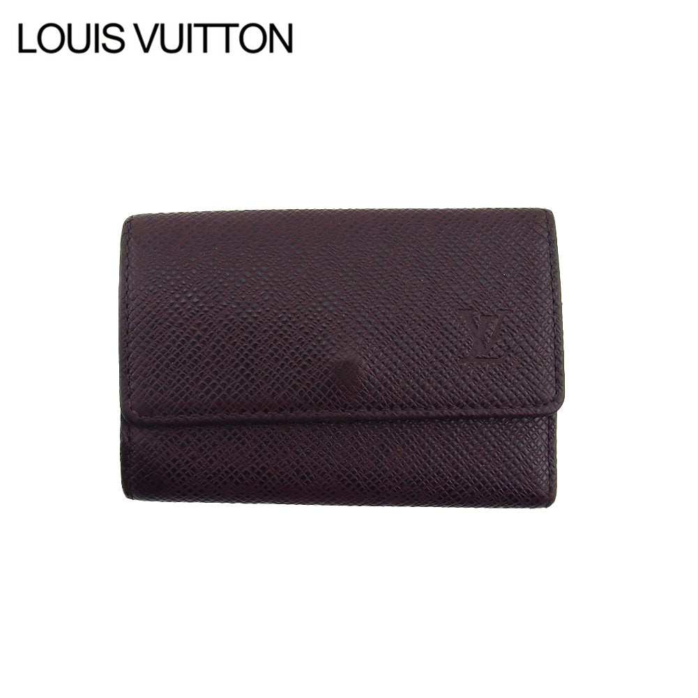 LOUIS VUITTON Key case Key holder M30536 Brown purple Multicles6