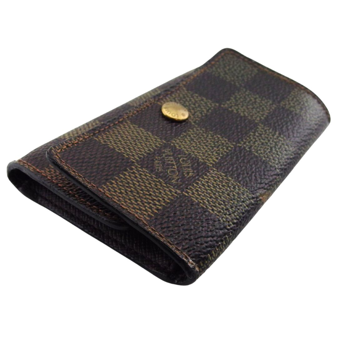 LOUIS VUITTON Key case Key holder N62630 Brown beige Multicles6